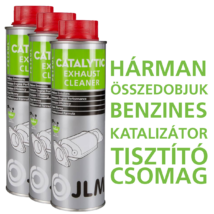 JLM Benzines Katalizátoros Kipufogórendszer Tisztító Csomag - 12% kedv.