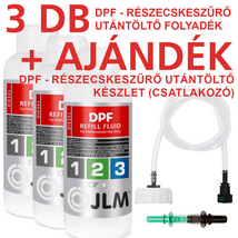 JLM Dízel DPF Utántöltő Folyadék csomag (3X1000ml)