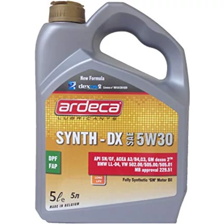 ARDECA SYNTH-DX 5W30 - 5L - DEXOS II
