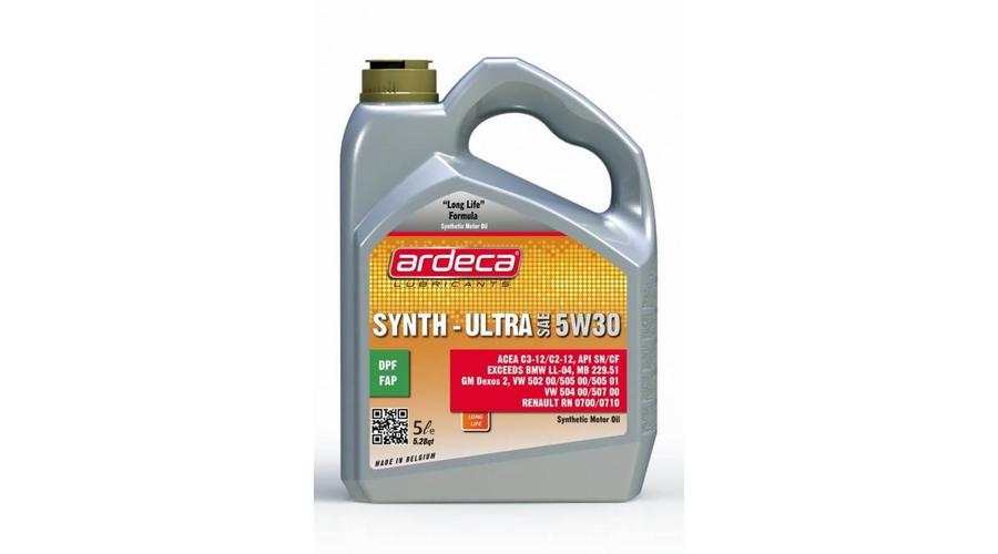 ARDECA SYNTH-ULTRA 5W30 - 5L szintetikus motorolaj 9.970 Ft